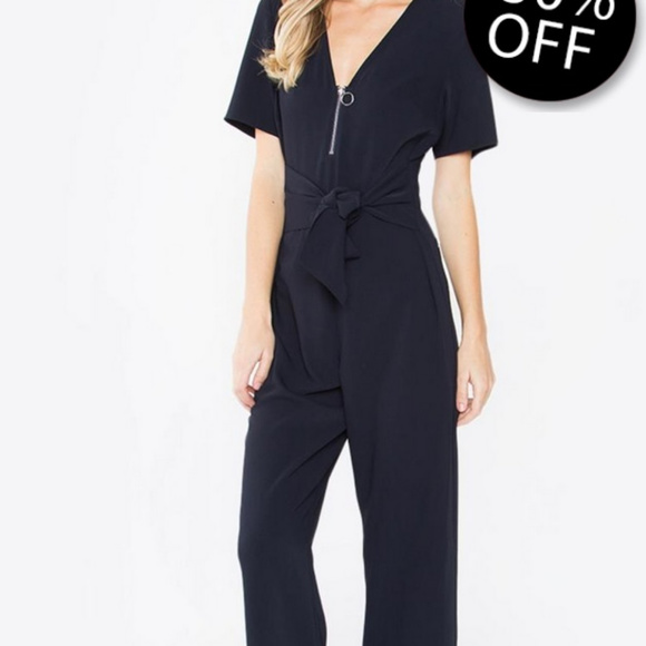 sugar lips wide leg jumpsuit